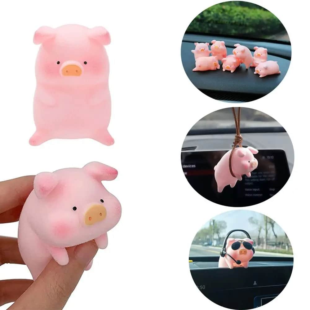 Dashboard Piggy Ornaments