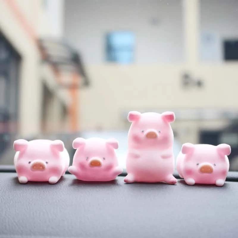 Dashboard Piggy Ornaments