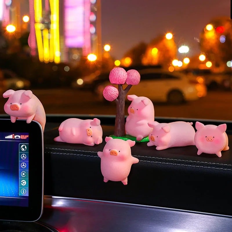 Dashboard Piggy Ornaments