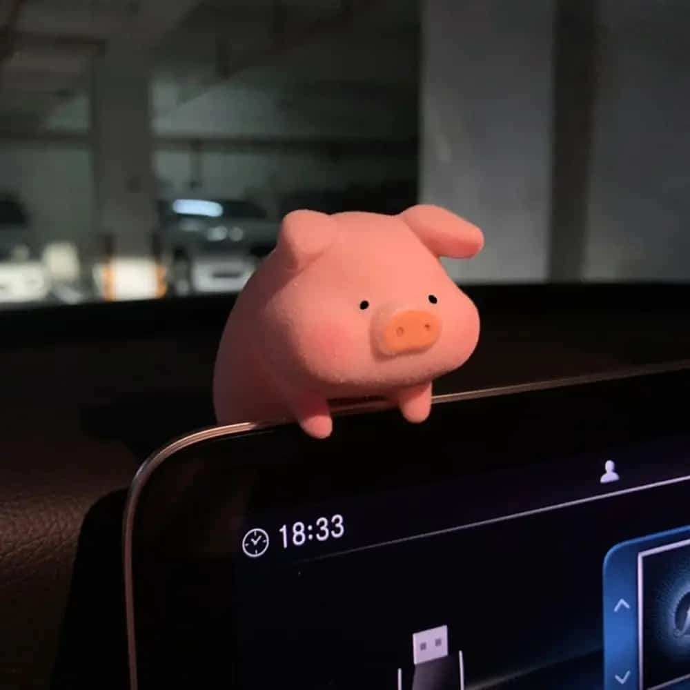 Dashboard Piggy Ornaments