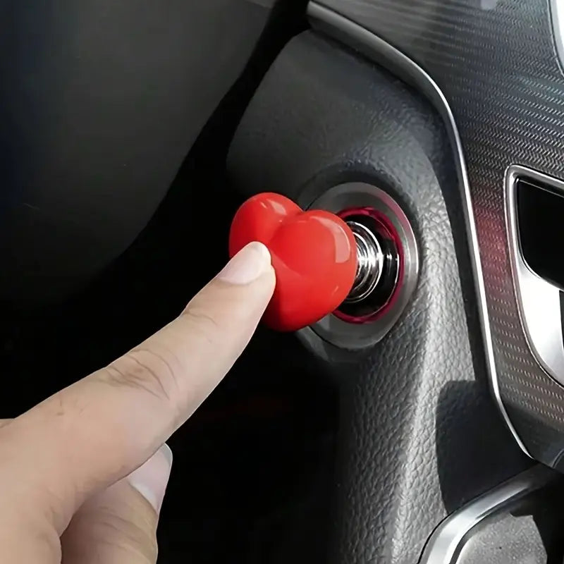 Heart Push To Start Button