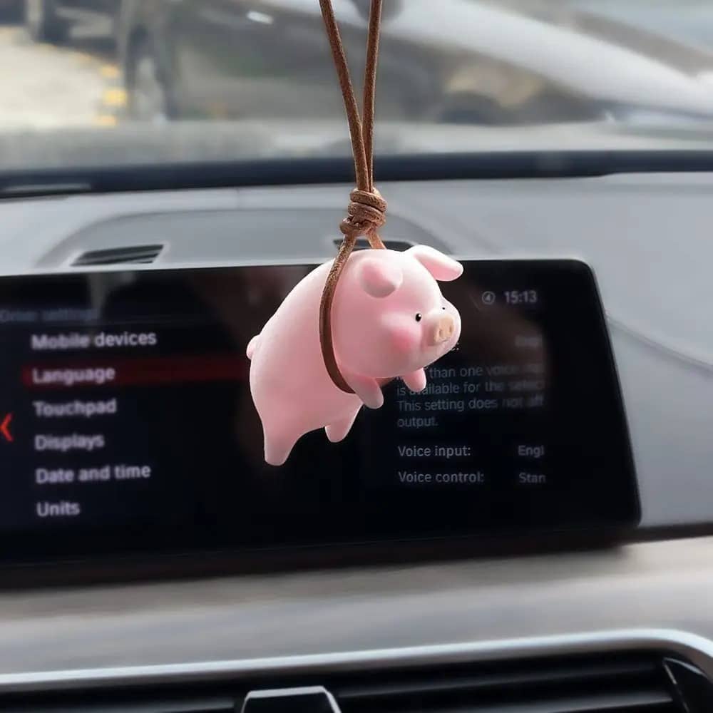 Dashboard Piggy Ornaments